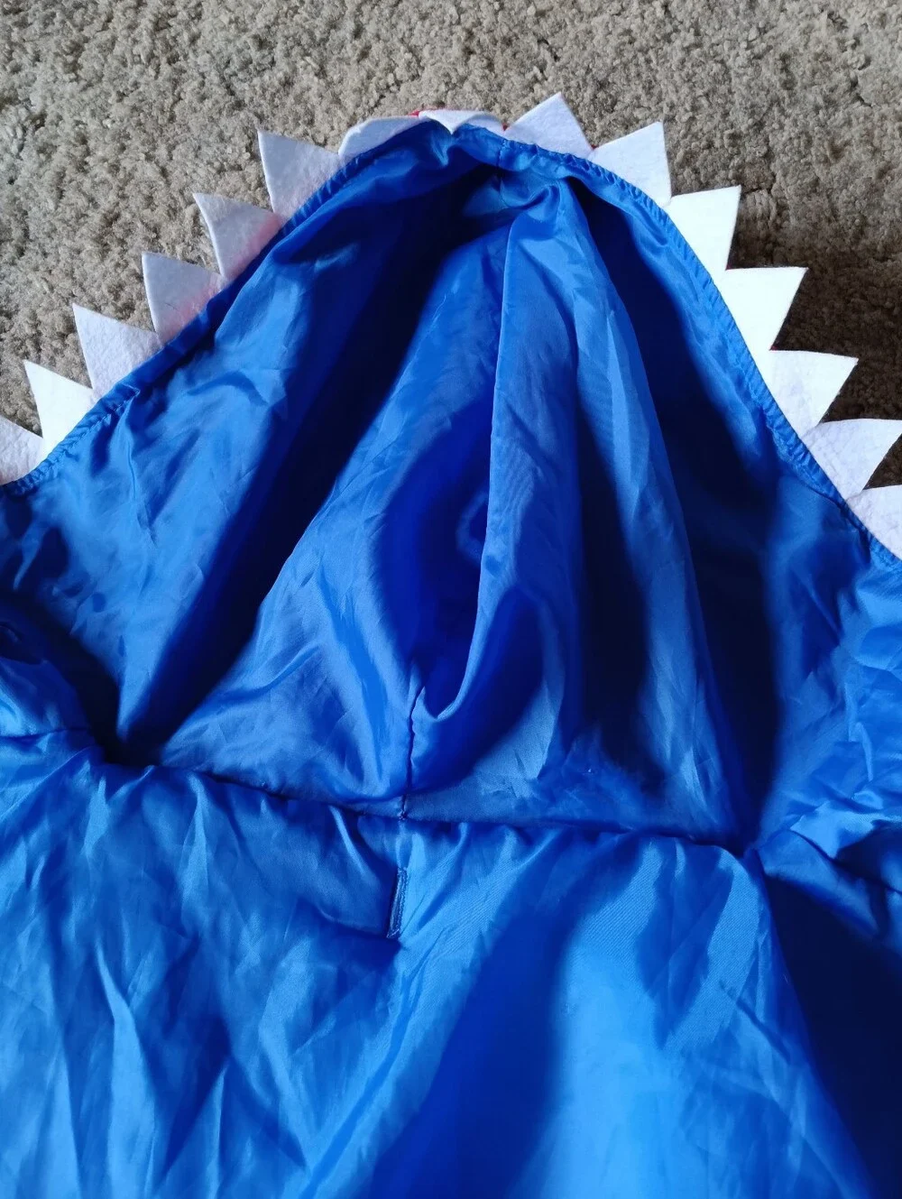 💙 Vibrant Life Shark Dog Costume XL Metallic Blue Pet Pets Halloween